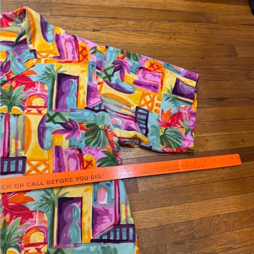 Vintage Colorful Hawaiian Shirt - Picture 6 of 6